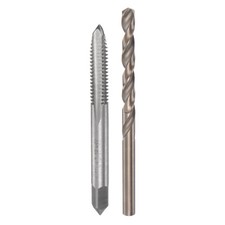 1/4-20 UNC 2B Straight Flute Tap 5.1mm Drill Bit High Speed Steel Tap & Bit Set