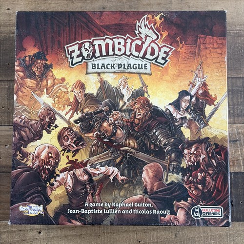 Zombicide black plague board - zombicide,