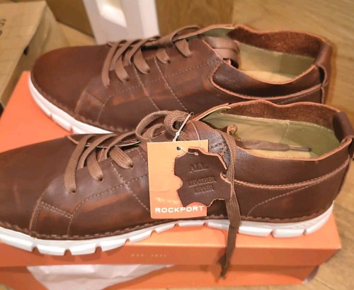 Rockport soft brown leather - rockport,