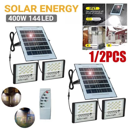 Pack led double - head, solar