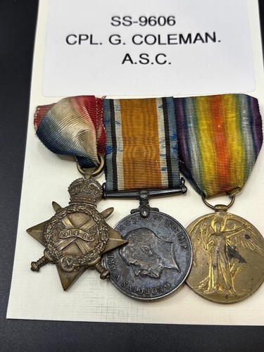 Asc ww1 1914 star british - asc, 1914/15