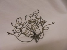 VINTAGE FLORAL WIRE FLOWER FROG ARRANGER