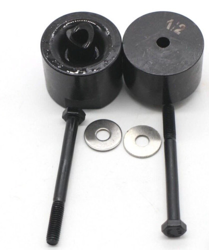 Hole punch flare - punch, dimple