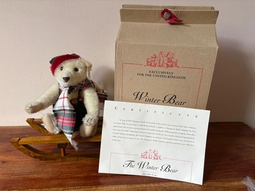 Steiff winter bear 01587 ltd - steiff,