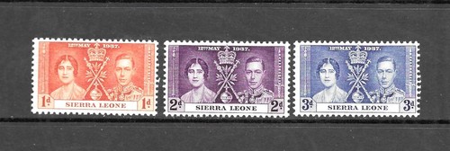Sierra leone 1937 kgvi - leone,