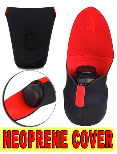 Neoprene lens pouch bag case - lens,