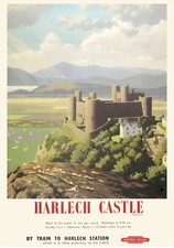 Harlech castle merioneth wales - castle,
