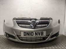 Vauxhall Corsa D Hatch 5dr 2010-2014 Bumper (front) Silver 2AU