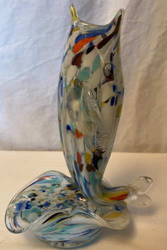Vintage multi coloured murano - vintage, multi-coloured