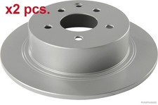 X2 PCS REAR BRAKE DISC ROTOS