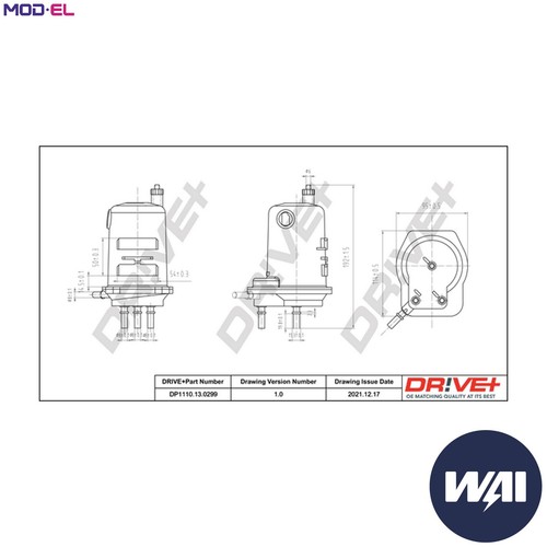 Fuel filter dp1110 0299 for - fuel,
