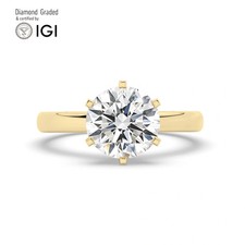 Round Diamond Engagement Ring