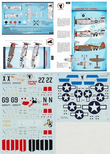 Eagle strike decals - eagle, p-47d
