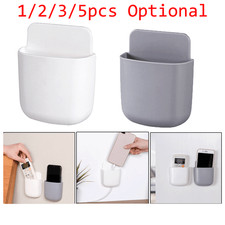 Wall Mounted Smart TV Remote Control Holder Home Office Organiser Storage Case