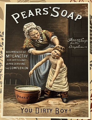 Pears soap retro - pears, tin