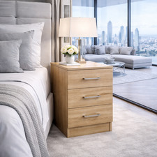 Sonoma Oak Bedside Cabinet –