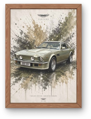 Aston martin vantage - vantage, poster