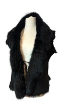 Vtg Toscana Sheepskin Suede
