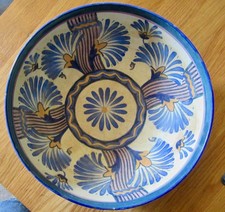 1930's Rare Art Deco Carlton Ware Handcraft 8 Inch Dia 3242 Fruit Bowl