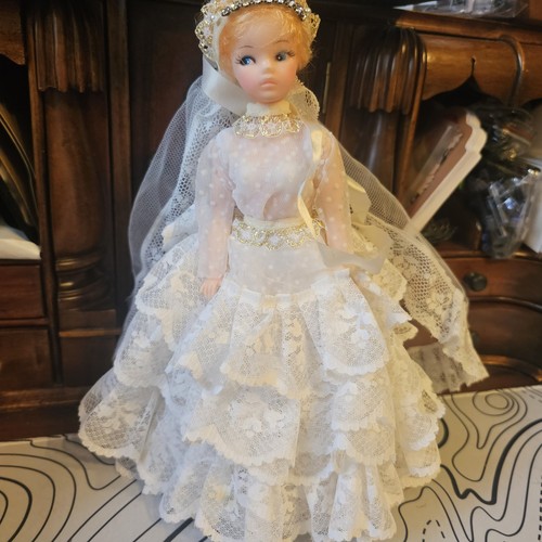 Vintage plastic doll bride - vintage,