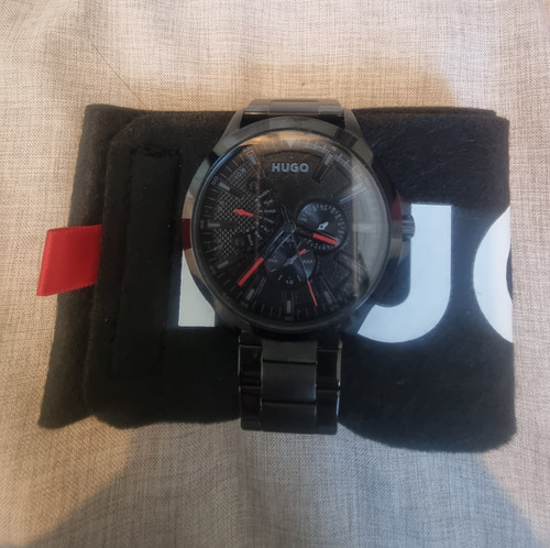 Hugo men quartz chronograph - men's,