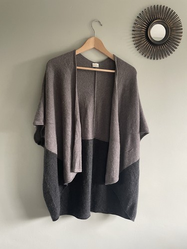 Poetry cashmere wrap cape - cashmere,