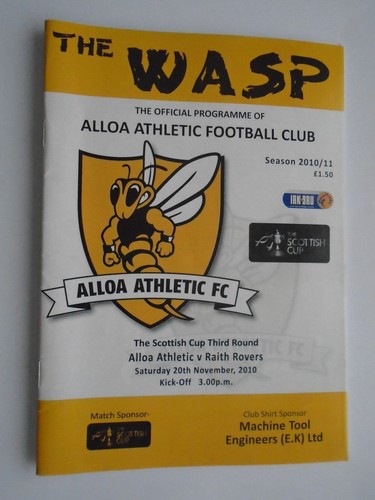 Alloa athletic raith - athletic, v