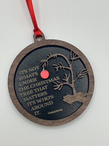 Charlie brown wooden engraved - charlie,