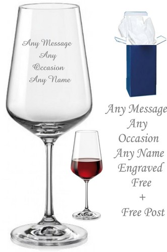 Personalised engraved crystal - personalised,