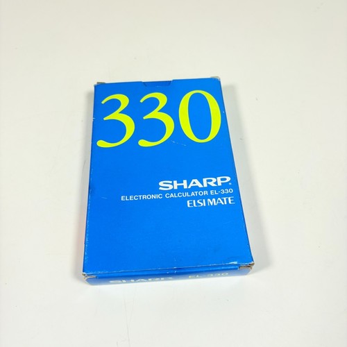 Sharp 330 vintage pocket - el-330,