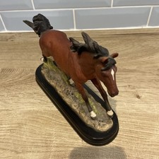 Juliana Collection Horse Running Figurine Good Condition
