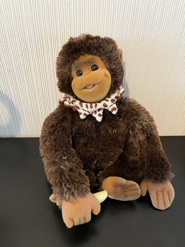 Vintage hosung monkey plush - hosung,