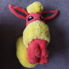 Official Pokemon Flareon Tomy Plush 2017 Eevee Evolutions