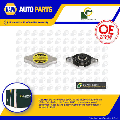 Radiator cap fits - radiator,