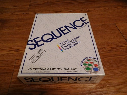 Sequence board game jax - board, new