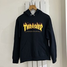 Thrasher Magazine Men’s Skater Hoodie - Black - Size Small 