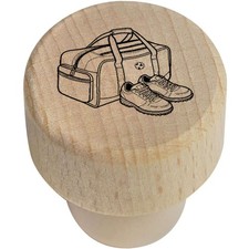 19mm 'Football Bag' Wooden