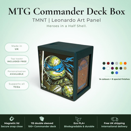 Leonardo tmnt mtg - tmnt, deck