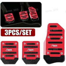 3Pcs Universal Red Non-slip