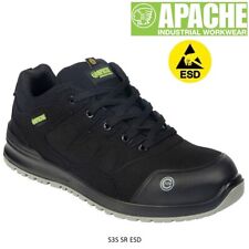 Mena APACHE Lightweight Safety Trainer Composite Toe Cap Wide Fit Work Boot Size