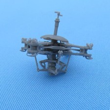 AS365-Dauphin & HH-65, Main Rotor 3D-Printed Scale 1:72 For Model Kit Helicopter