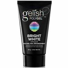 POLYGEL Gelish Harmony Enhancement BRIGHT WHITE 60g/2oz Made in the USA