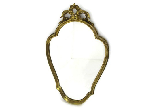 Large ornate oval wood - large,