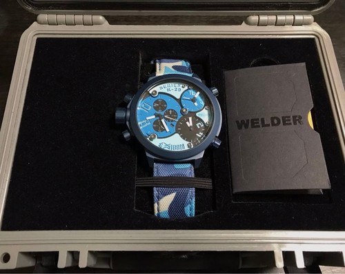 Welder blue camouflage - welder,