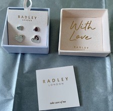 Radley Heart Plated Stud