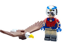 Peacemaker Minifigure & Eagle