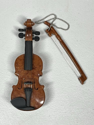 Miniature toy play - miniature, violin