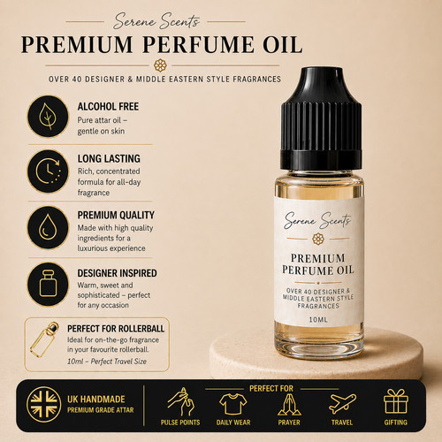 Premium perfume oil 10ml oud - 10ml,