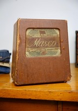 Masco MU-5 Tube Guitar Amplifier Amp 1950s Brown Vintage Antique