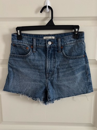 Madewell raw hem mid - raw-hem, mid-blue